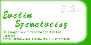 evelin szemelveisz business card